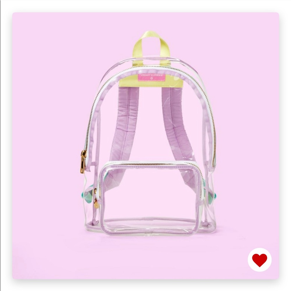 Transparent Backpack - Stoney Clover Lane x Target (Clear/Lavender)